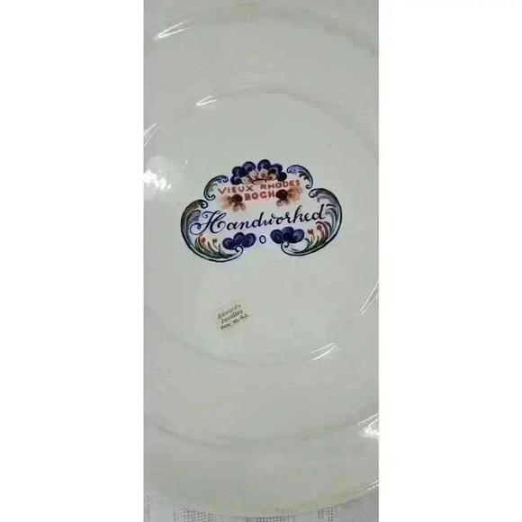 Boch Vieux Rhodes Delft-Tureen With Underplate - Picture 12 of 12